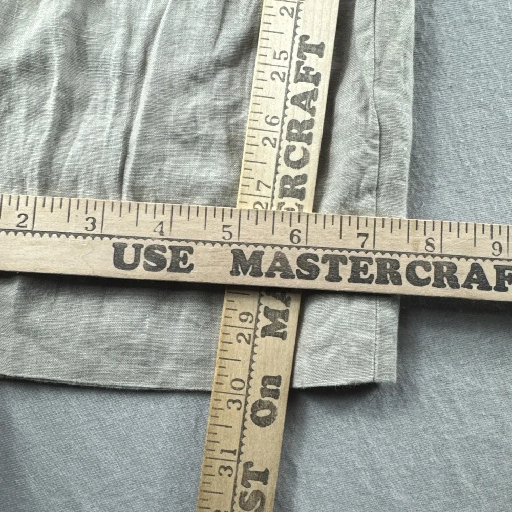 Calvin Klein Linen Pants Mens 34x30 Beige Khakis Chinos Luxury Preppy Beach READ